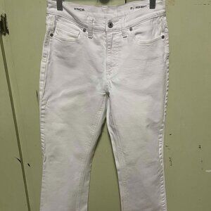 VINCE white kick boot jeans size 27